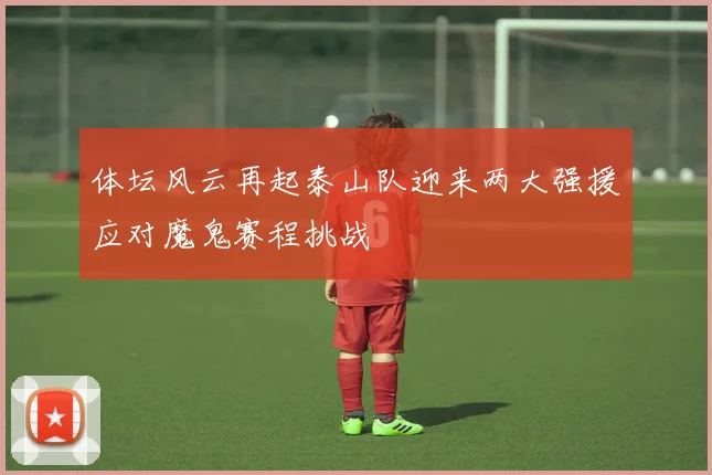 体坛风云再起泰山队迎来两大强援应对魔鬼赛程挑战