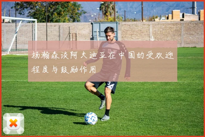 杨瀚森谈阿夫迪亚在中国的受欢迎程度与鼓励作用